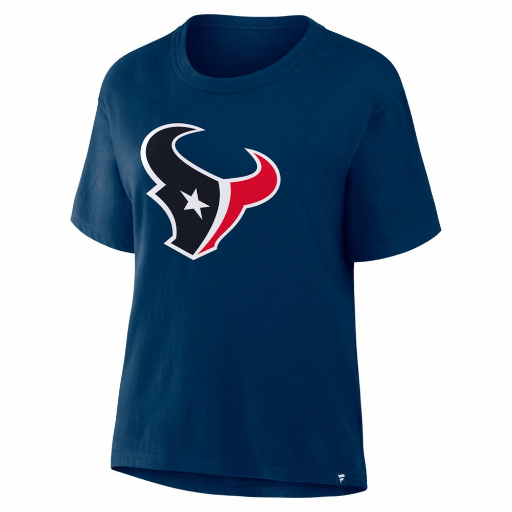 Houston Texans Women's Essential Legacy T-Shirt - Navy T-shirts
