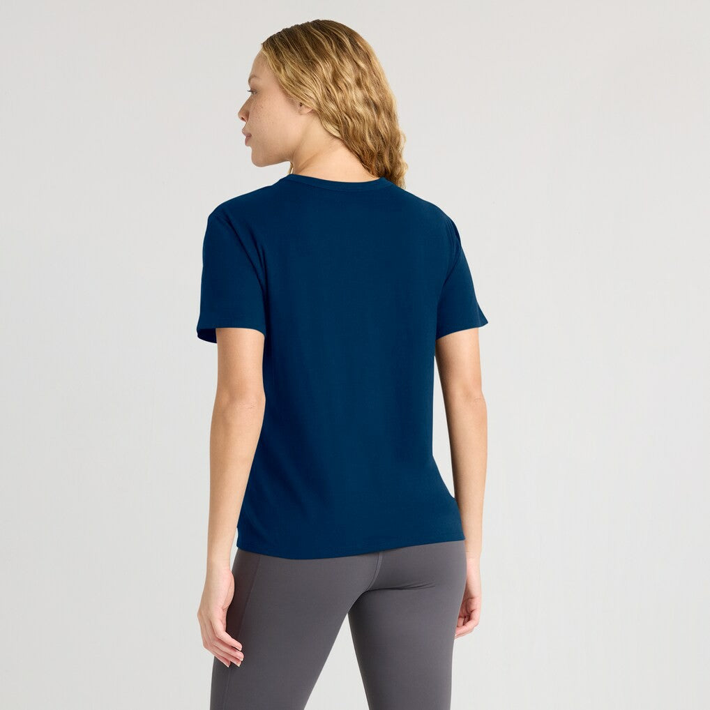 Houston Texans Women's Essential Legacy T-Shirt - Navy T-shirts