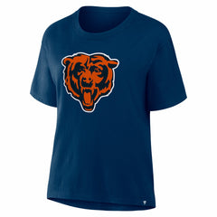 Chicago Bears Women's Essential Legacy T-Shirt - Navy T-shirts
