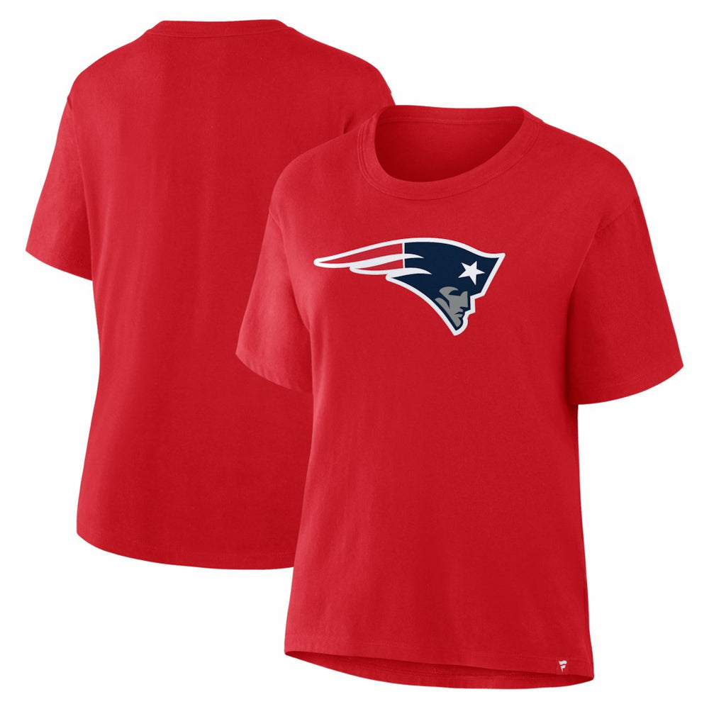 New England Patriots Women's Essential Legacy T-Shirt - Red T-shirts