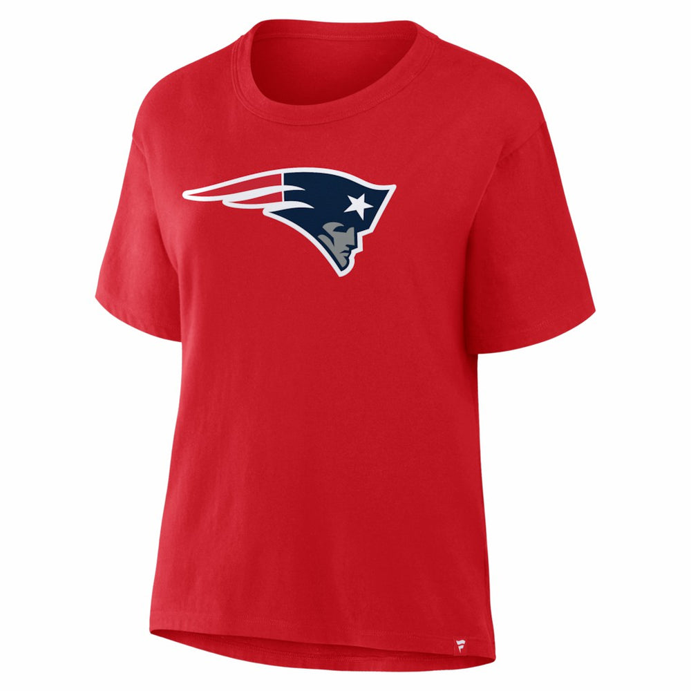New England Patriots Women's Essential Legacy T-Shirt - Red T-shirts