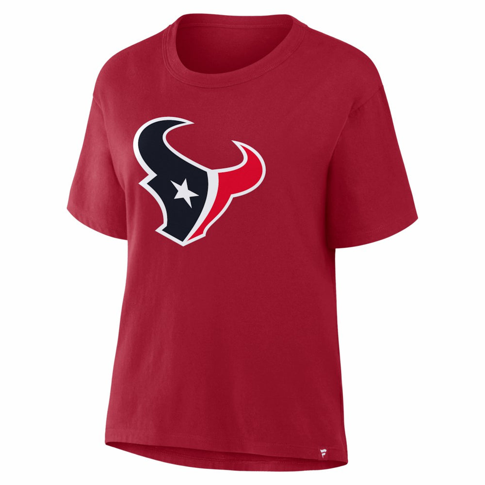 Houston Texans Women's Essential Legacy T-Shirt - Red T-shirts