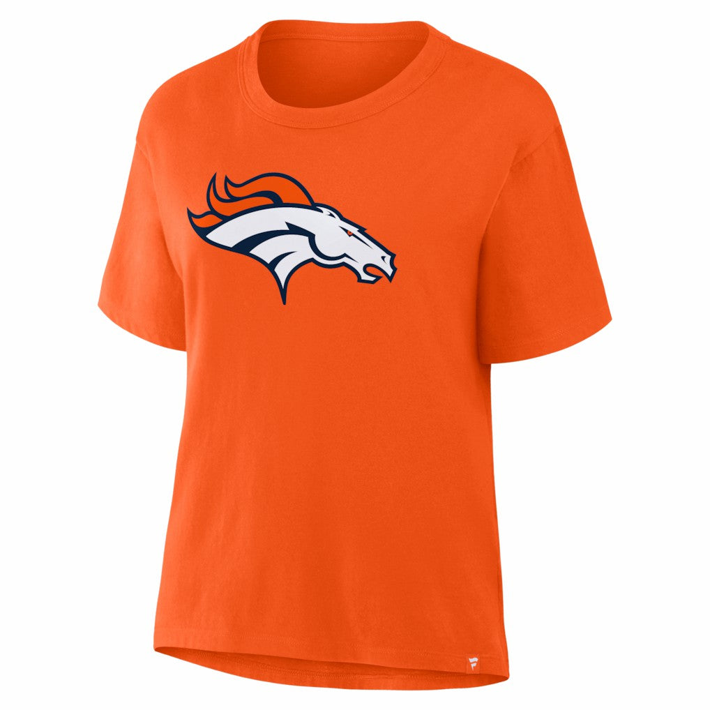 Denver Broncos Women's Essential Legacy T-Shirt - Orange T-shirts