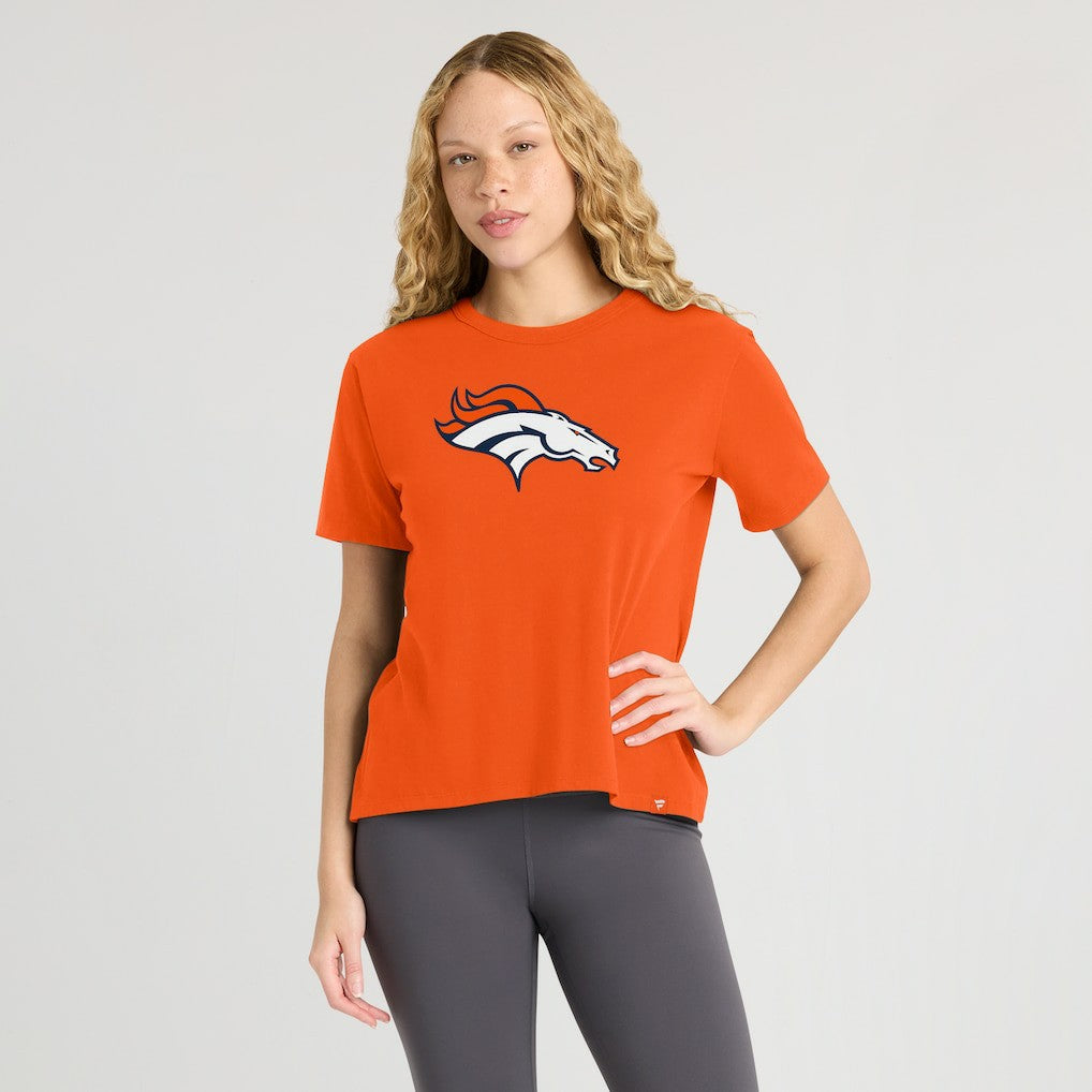 Denver Broncos Women's Essential Legacy T-Shirt - Orange T-shirts