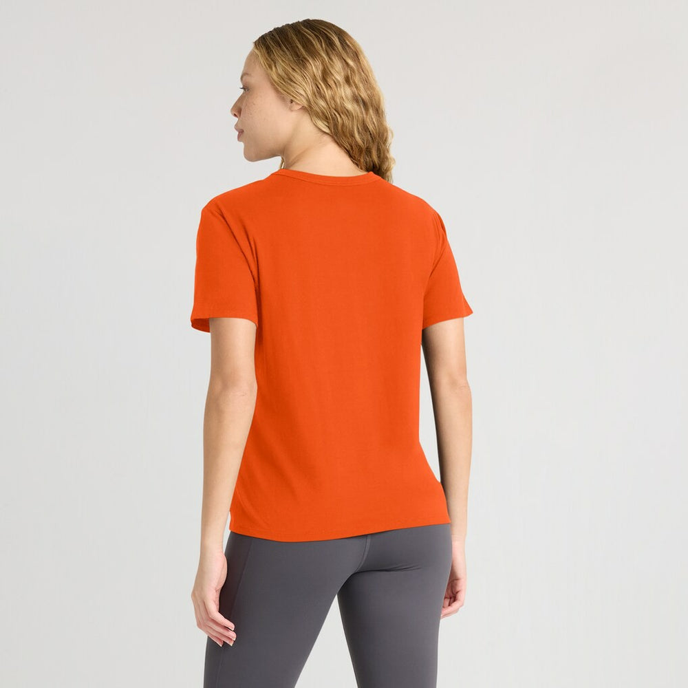 Denver Broncos Women's Essential Legacy T-Shirt - Orange T-shirts