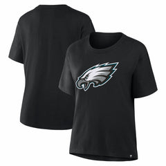 Philadelphia Eagles Women's Essential Legacy T-Shirt - Black T-shirts