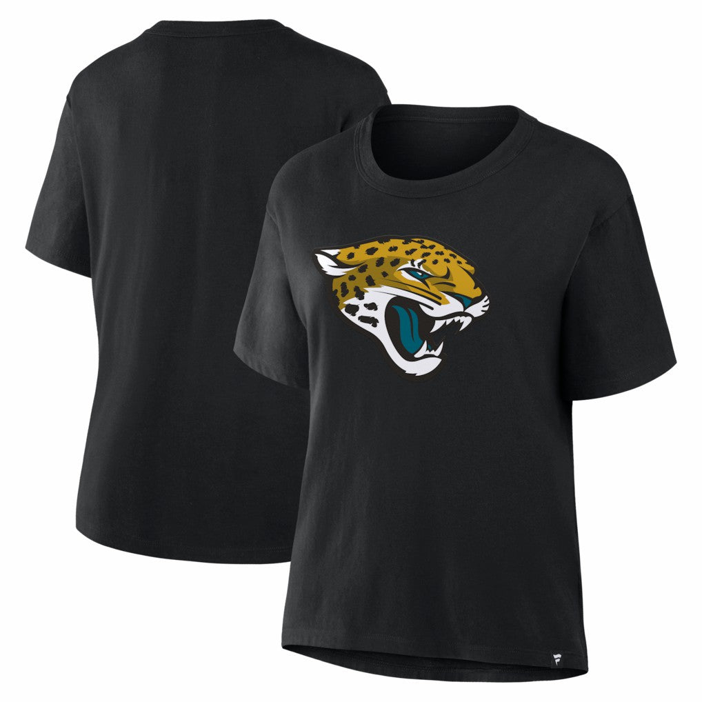Jacksonville Jaguars Women's Essential Legacy T-Shirt - Black T-shirts