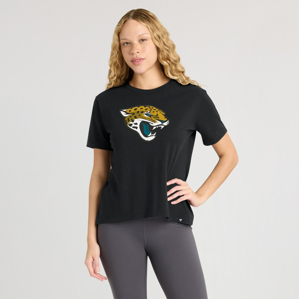 Jacksonville Jaguars Women's Essential Legacy T-Shirt - Black T-shirts
