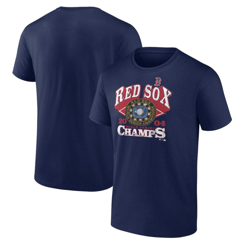 Boston Red Sox 2004 World Series Champions T-Shirt - Navy T-shirts