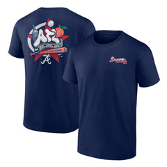 Atlanta Braves Hometown Collection Nice Kicks T-Shirt - Navy T-shirts