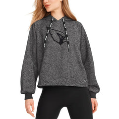 Arizona Cardinals DKNY Sport Women's Debbie Dolman Raglan Pullover Hoodie - Black Hoodies