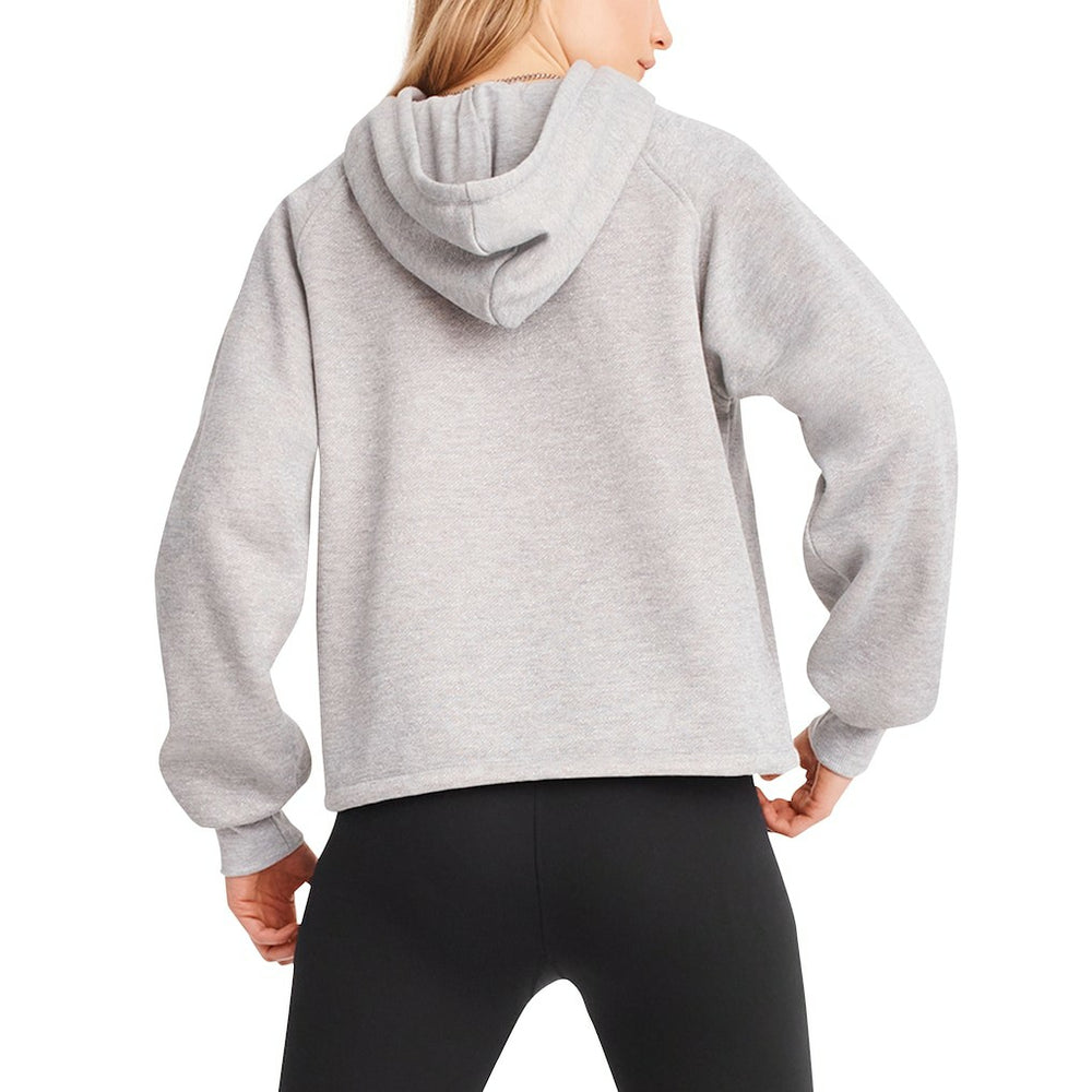 Buffalo Bills DKNY Sport Women's Debbie Dolman Raglan Pullover Hoodie - Heather Gray Hoodies