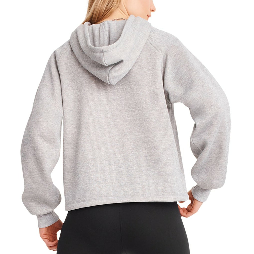 Indianapolis Colts DKNY Sport Women's Debbie Dolman Raglan Pullover Hoodie - Heather Gray Hoodies