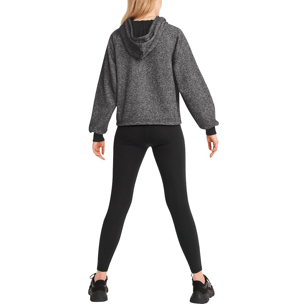 Kansas City Chiefs DKNY Sport Women's Debbie Dolman Raglan Pullover Hoodie - Black Hoodies