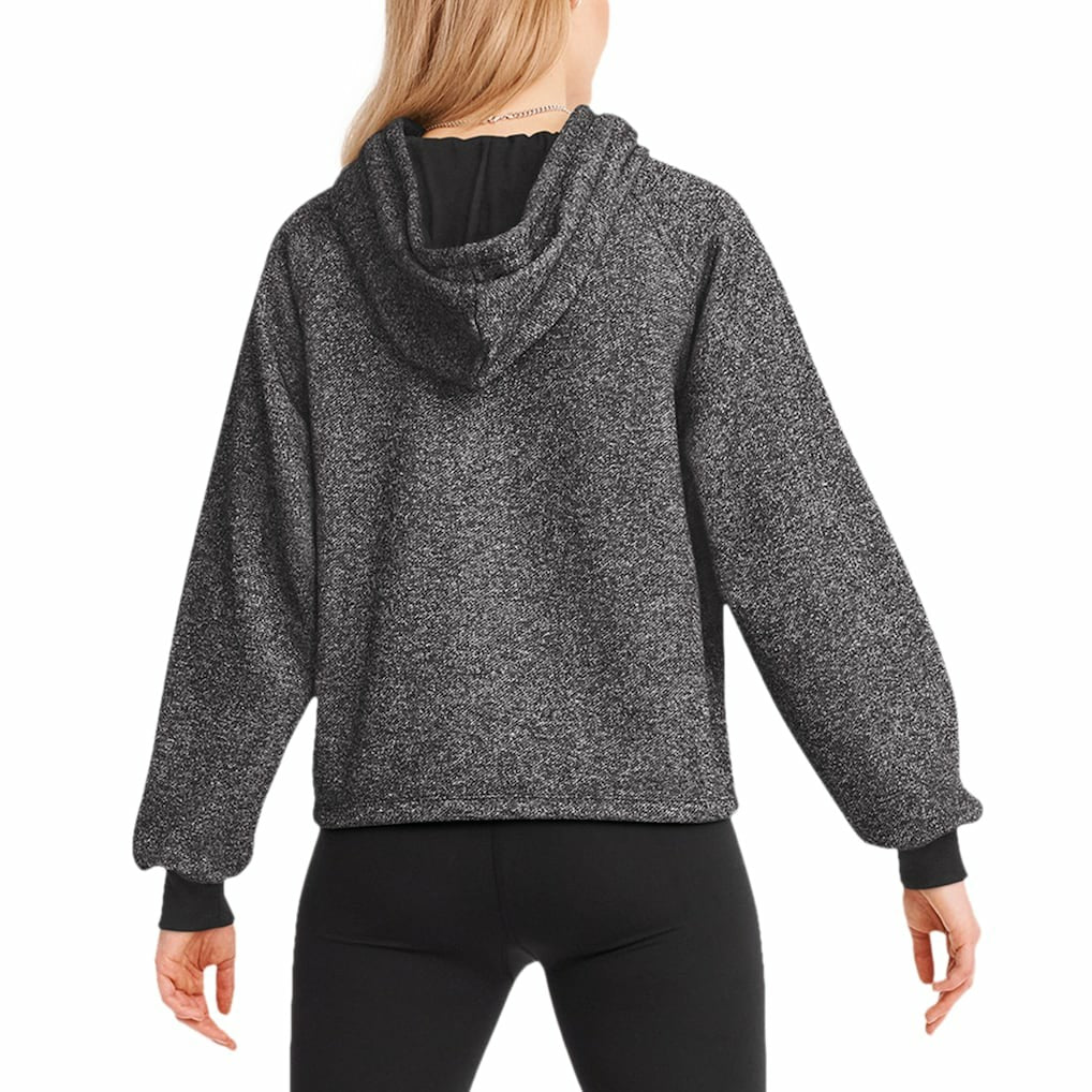 Minnesota Vikings DKNY Sport Women's Debbie Dolman Raglan Pullover Hoodie - Black Hoodies