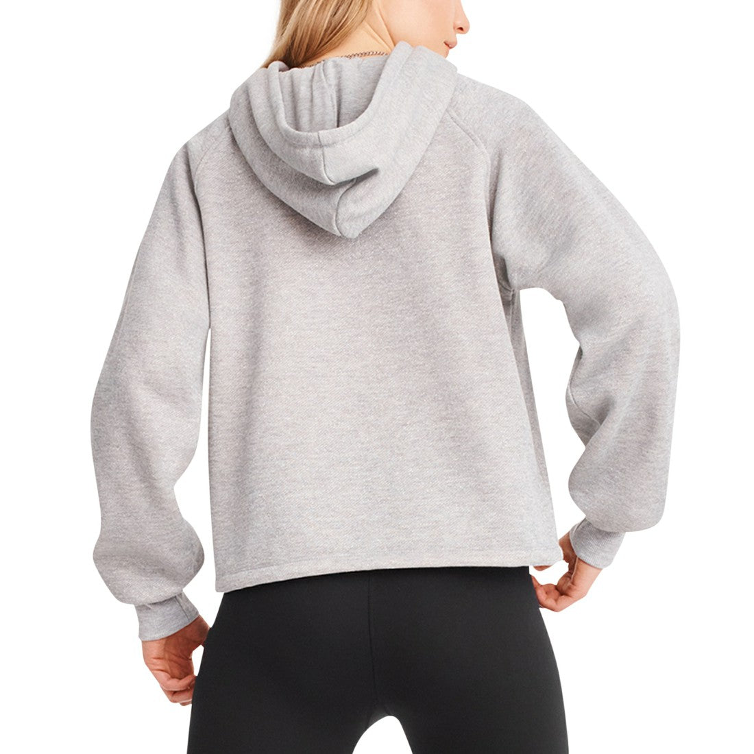 Tampa Bay Buccaneers DKNY Sport Women's Debbie Dolman Raglan Pullover Hoodie - Heather Gray Hoodies