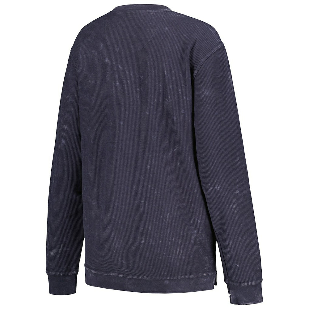 Denver Broncos G-III 4Her by Carl Banks Women's Comfy Cord Pullover Sweatshirt - Navy Pullover