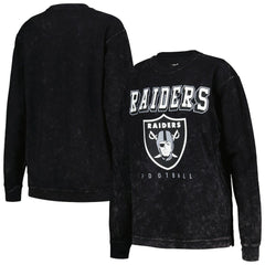 Las Vegas Raiders G-III 4Her by Carl Banks Women's Comfy Cord Pullover Sweatshirt - Black Pullover