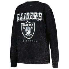 Las Vegas Raiders G-III 4Her by Carl Banks Women's Comfy Cord Pullover Sweatshirt - Black Pullover
