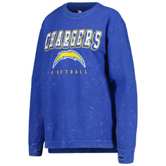 Los Angeles Chargers G-III 4Her by Carl Banks Women's Comfy Cord Pullover Sweatshirt - Powder Blue Pullover