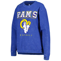 Los Angeles Rams G-III 4Her by Carl Banks Women's Comfy Cord Pullover Sweatshirt - Royal Pullover