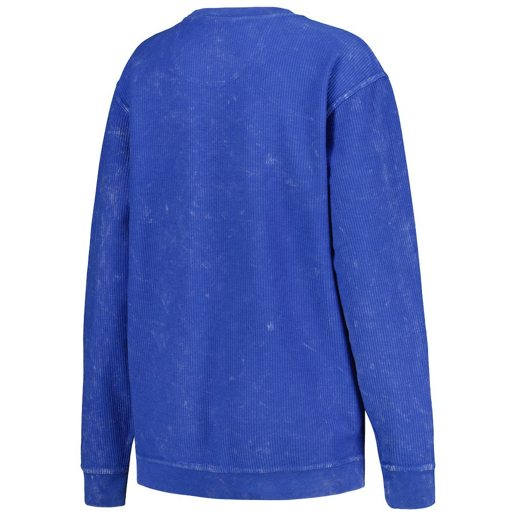 Los Angeles Rams G-III 4Her by Carl Banks Women's Comfy Cord Pullover Sweatshirt - Royal Pullover