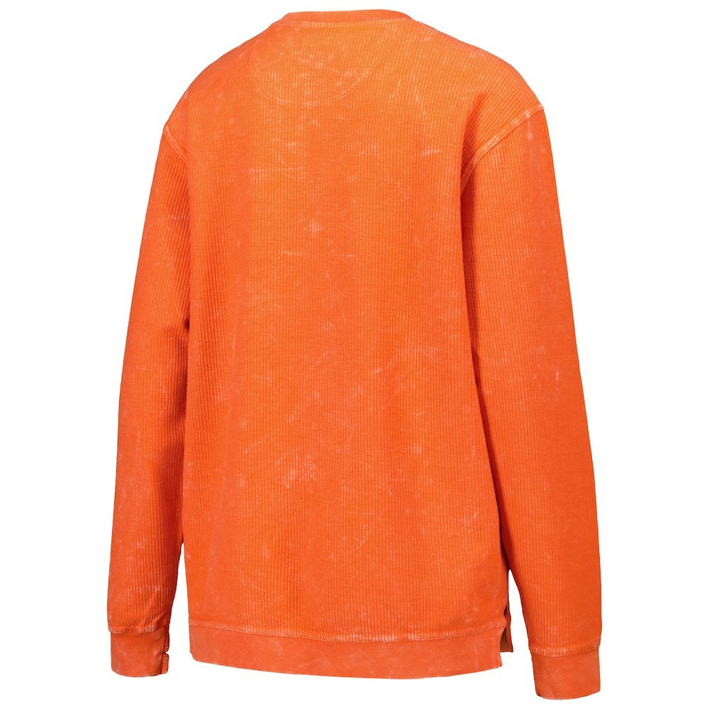 Miami Dolphins G-III 4Her by Carl Banks Women's Comfy Cord Pullover Sweatshirt - Orange Pullover
