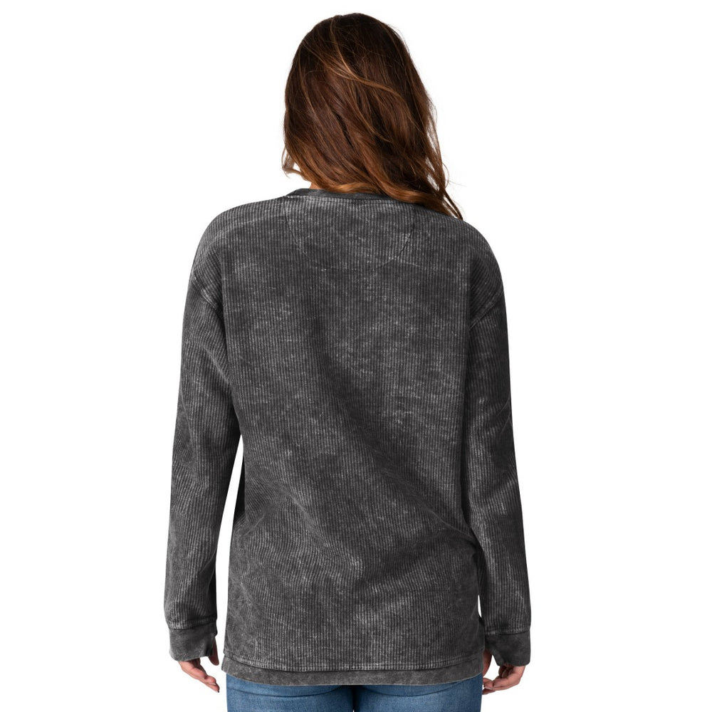 Minnesota Vikings G-III 4Her by Carl Banks Women's Comfy Cord Sweatshirt - Gray Sweatshirts