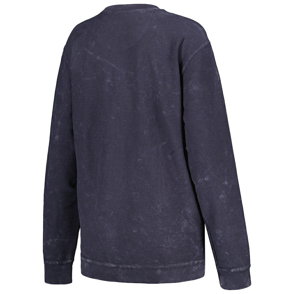 Seattle Seahawks G-III 4Her by Carl Banks Women's Comfy Cord Pullover Sweatshirt - College Navy Pullover