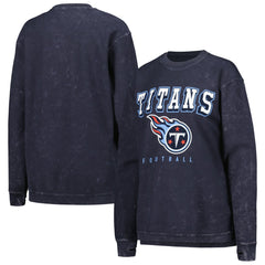 Tennessee Titans G-III 4Her by Carl Banks Women's Comfy Cord Pullover Sweatshirt - Navy Pullover