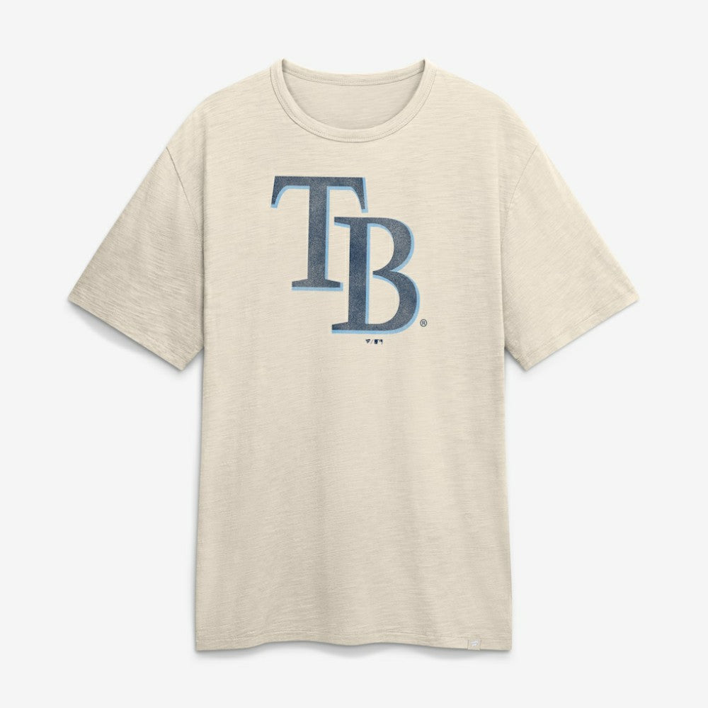 Tampa Bay Rays Fanatics Stadium Slub T-Shirt - Cream T-shirts