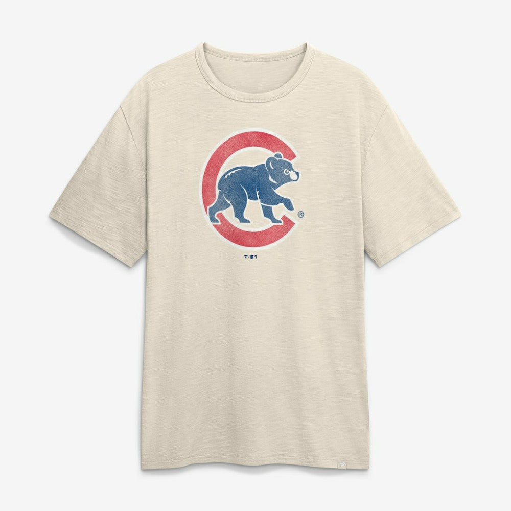 Chicago Cubs Fanatics Stadium Slub T-Shirt - Tan T-shirts