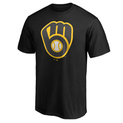 Milwaukee Brewers Taylor T-Shirt - Black T-shirts