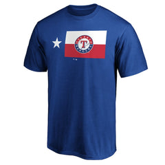 Texas Rangers Team Adrenaline T-Shirt - Royal T-shirts