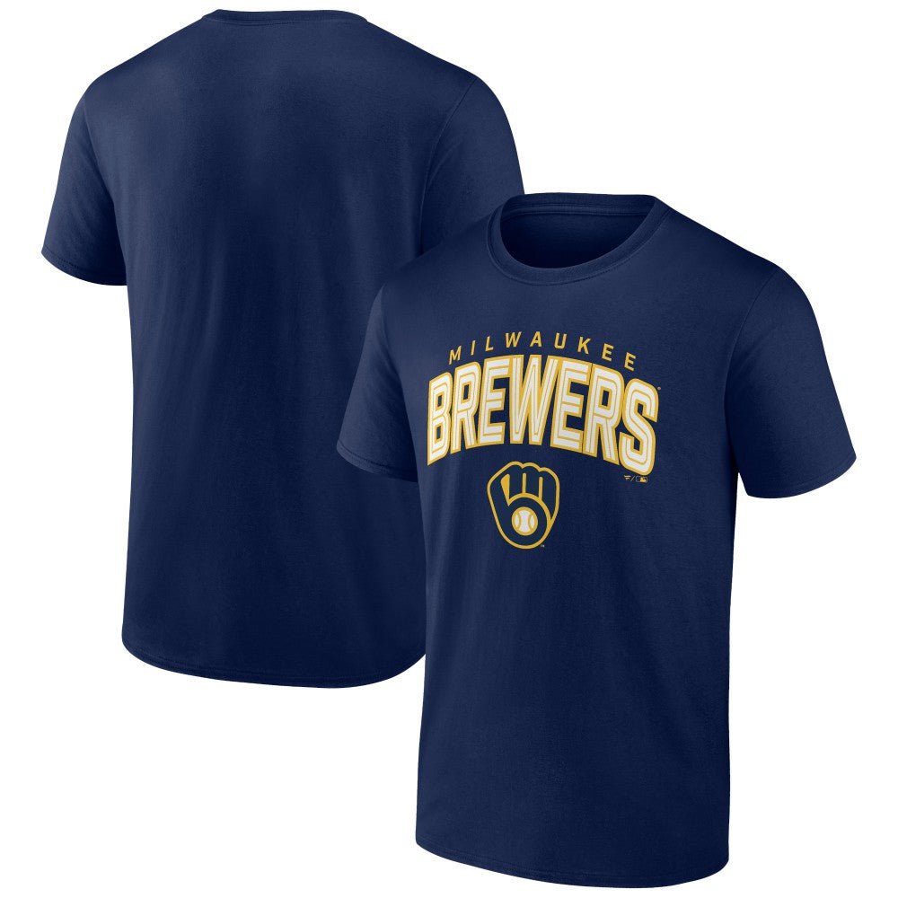 Milwaukee Brewers Master the Game T-Shirt - Navy T-shirts