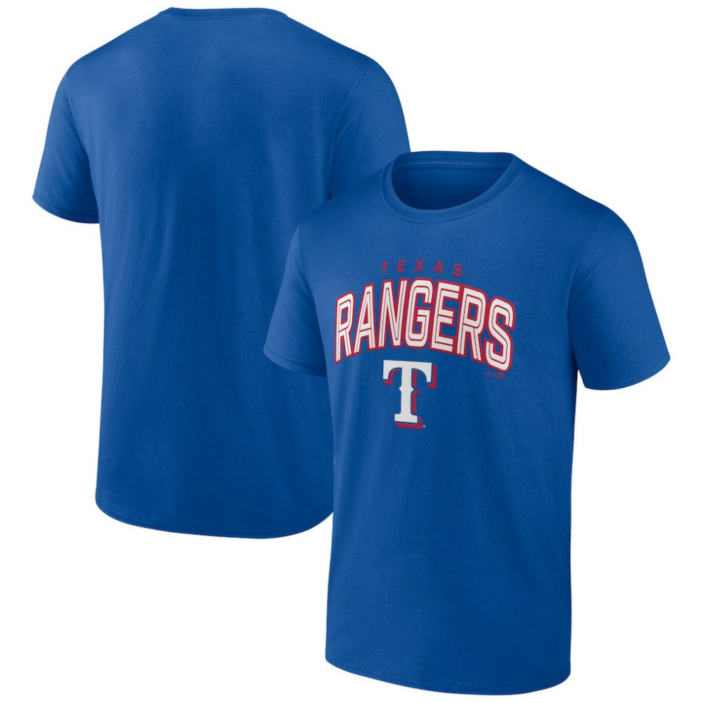 Texas Rangers Master the Game T-Shirt - Royal T-shirts