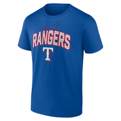 Texas Rangers Master the Game T-Shirt - Royal T-shirts