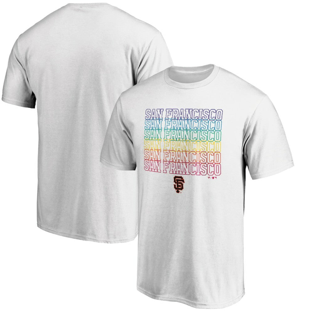 San Francisco Giants City Pride T-Shirt - White T-shirts