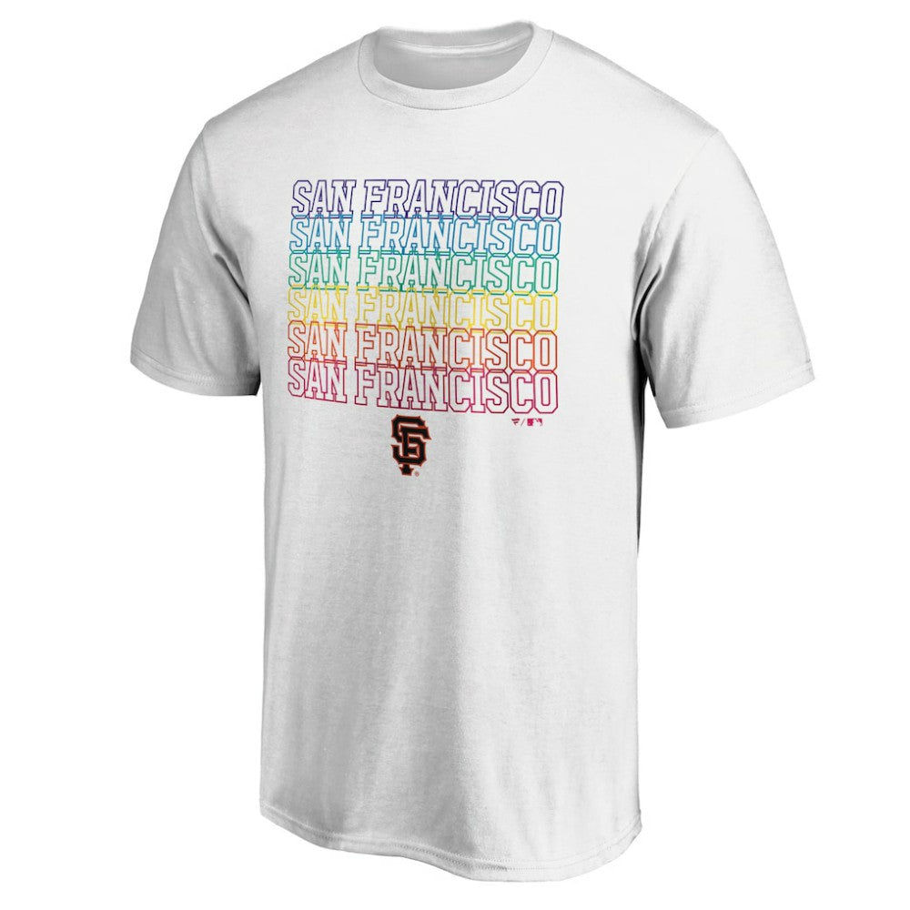 San Francisco Giants City Pride T-Shirt - White T-shirts