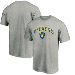 Milwaukee Brewers Cooperstown Collection Wahconah T-Shirt - Heather Gray T-shirts