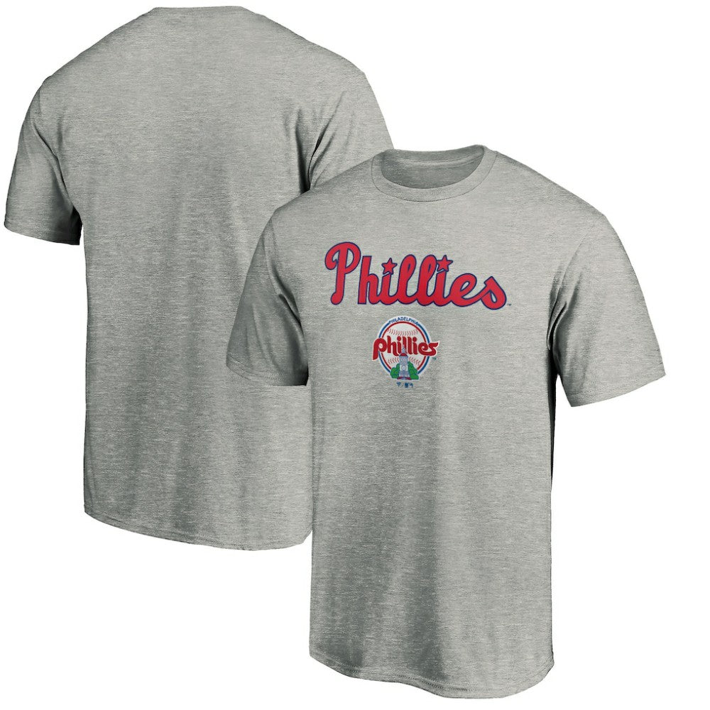 Philadelphia Phillies Cooperstown Collection Wahconah T-Shirt - Heather Gray T-shirts