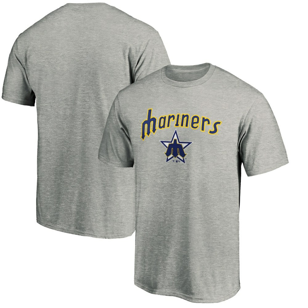 Seattle Mariners Cooperstown Collection Wahconah T-Shirt - Heather Gray T-shirts