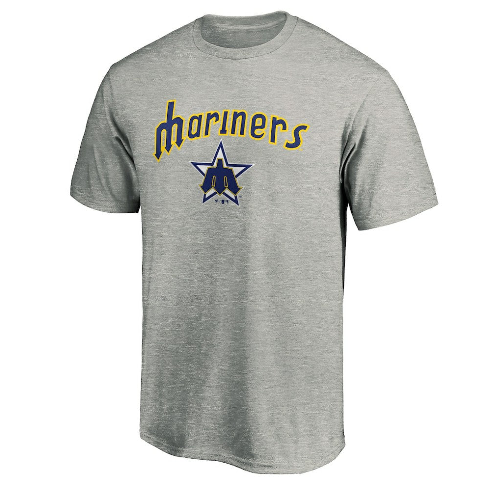 Seattle Mariners Cooperstown Collection Wahconah T-Shirt - Heather Gray T-shirts