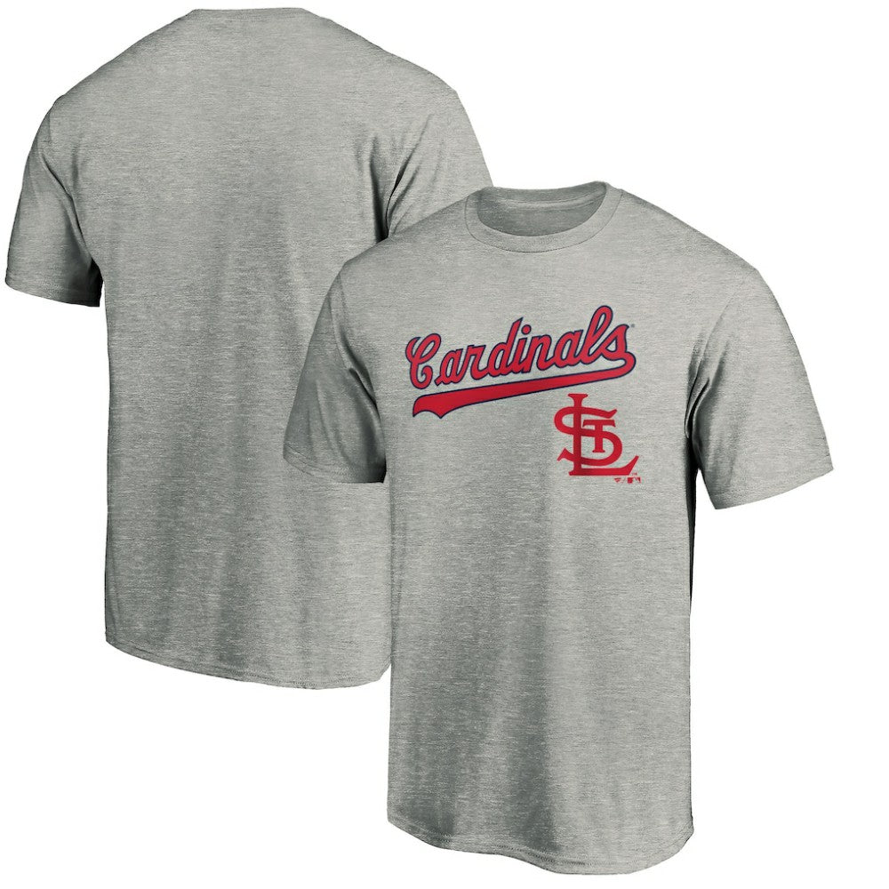 St. Louis Cardinals Cooperstown Collection Wahconah T-Shirt - Heather Gray T-shirts