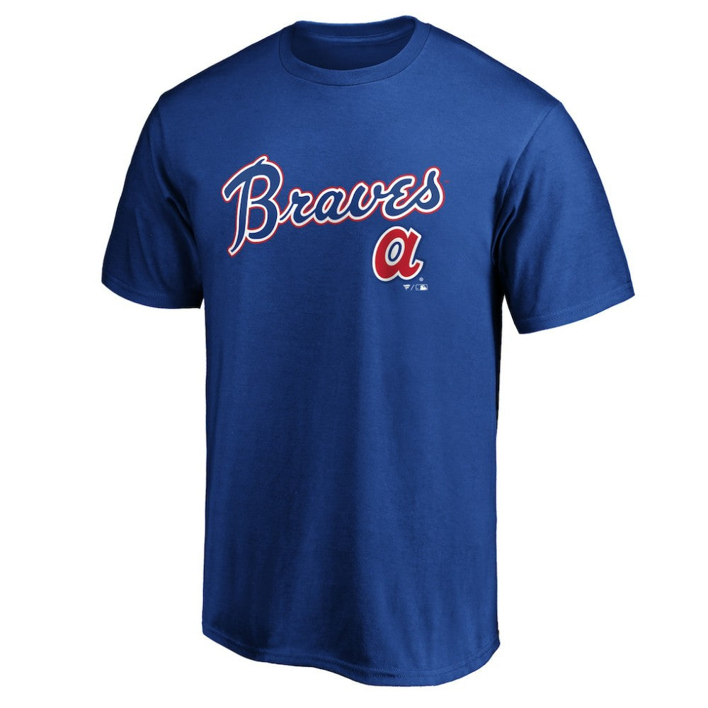 Atlanta Braves Cooperstown Collection Wahconah T-Shirt - Royal T-shirts