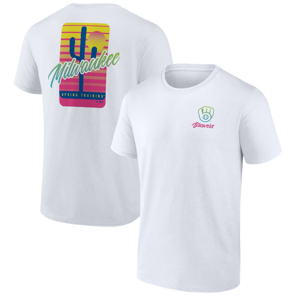 Milwaukee Brewers Spring Break T-Shirt - White T-shirts