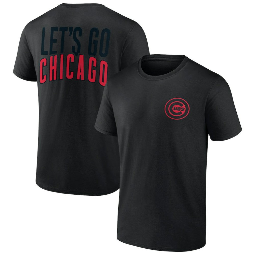 Chicago Cubs In It To Win It T-Shirt - Black T-shirts
