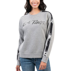 Los Angeles Kings G-III 4Her by Carl Banks Women's Penalty Box Pullover Sweatshirt - Gray | US 200115833