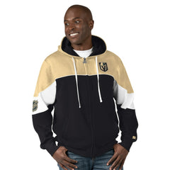 Vegas Golden Knights Starter Power Forward Full-Zip Hoodie - Black/Gold | US 200115869