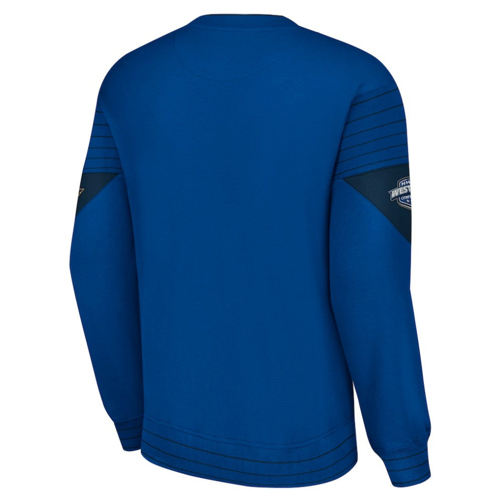 St. Louis Blues Starter Faceoff Pullover Sweatshirt - Blue | US 200115881
